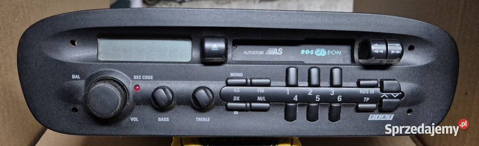 Fiat Barchetta radio stan Bielsko-Biała
