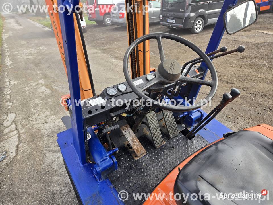 Wózek widłowy TOYOTA 4FG25 TOYOTA 4FGF25 widlak Katowice