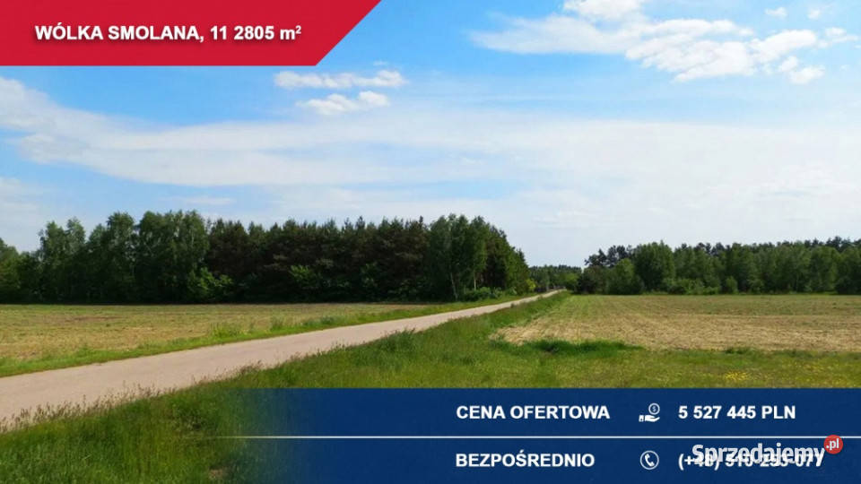 Działki inwestycyjne 1128 ha pod osiedle Gmina Sprzedaż