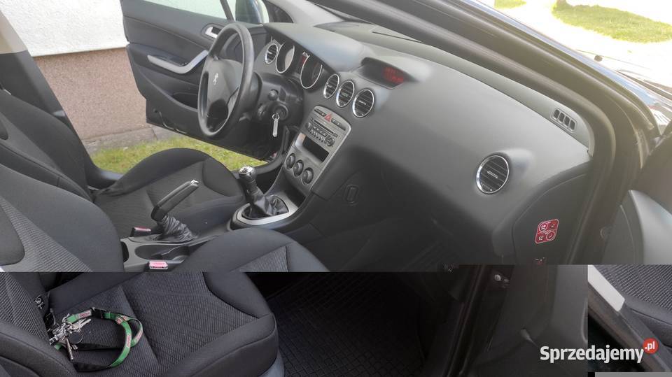 Peugeot 308 16 benzyna 2008 r aluminiowe felgi Peugeot Chodzież