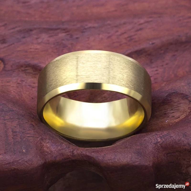 Obrączka że stali chirurgicznej 316L 3 kolory Starachowice