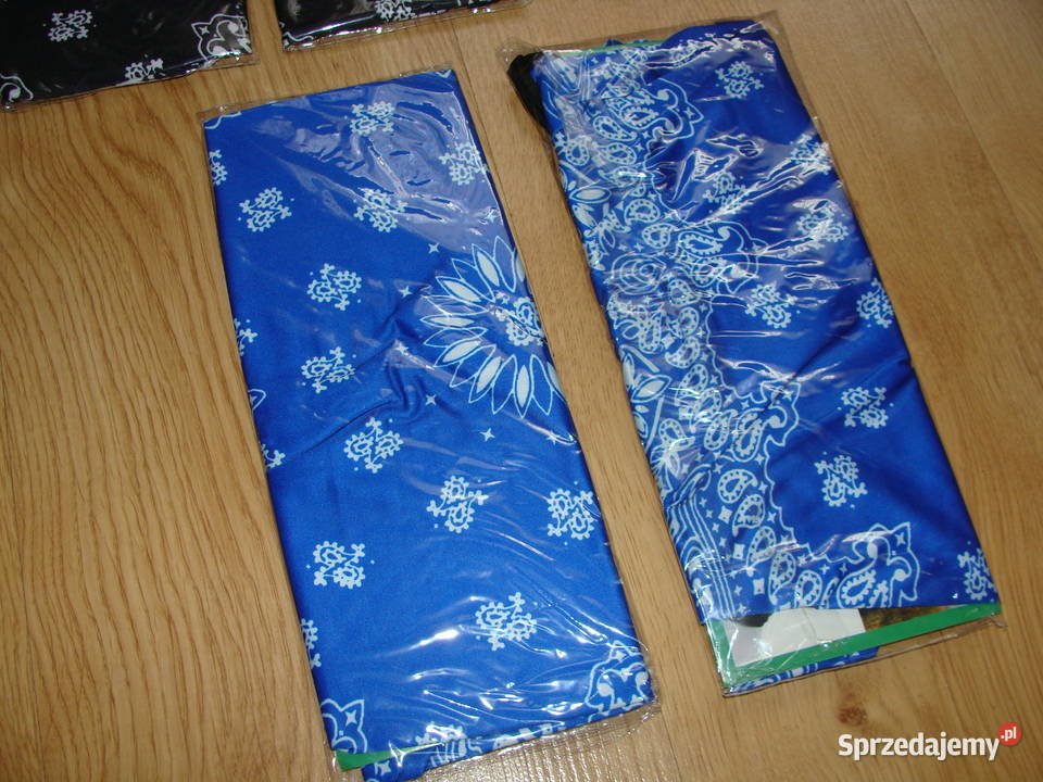 NOWA Bandana chusta maska trzy kolory we wzorki Pozostałe Wieluń