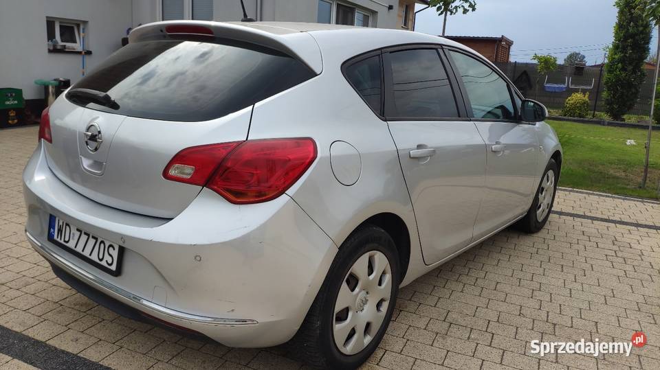 Opel Astra J 16 LPG benzyna Małopole