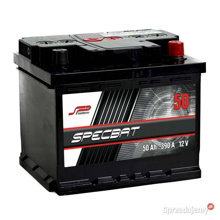 Akumulator SPECBAT 50Ah 390A EN PRAWY PLUS Warszawa