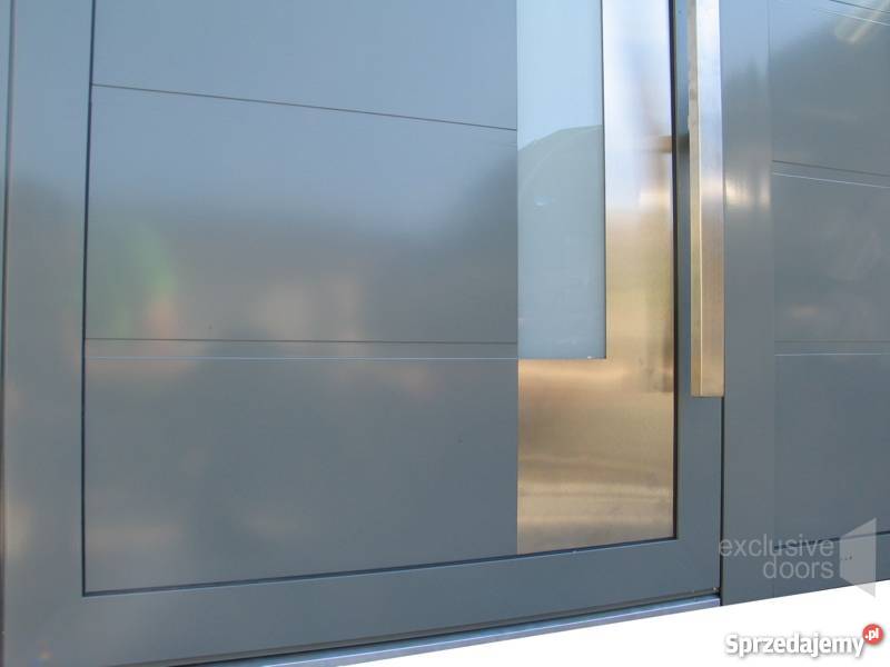 Nowoczesne drzwi aluminiowe wejściowe exclusive Piwniczna-Zdrój sprzedam