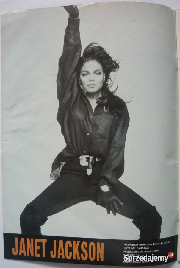 PLAKATY JACKSON JANET WYPRZEDAŻ ŚWIAT PLAKATÓW kujawsko-pomorskie Bydgoszcz