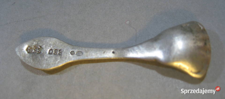 Przedwojenna Łyzeczka do Soli Szwecja Warszawa