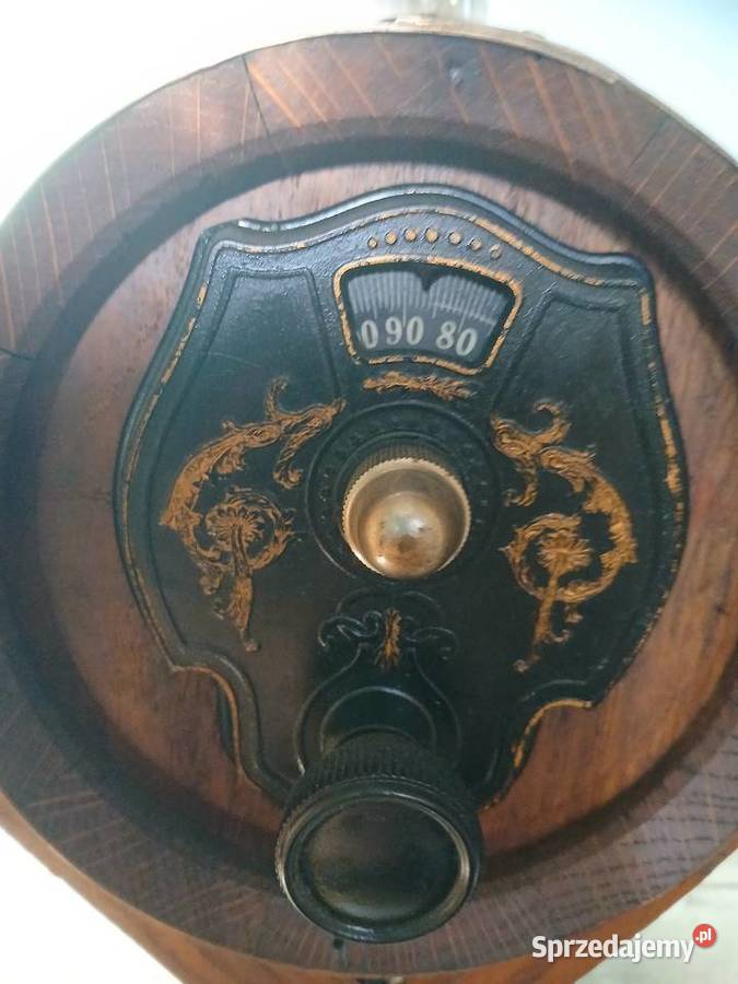 Zabytkowy odbiornik lampowy z lat XX tych małopolskie Kraków