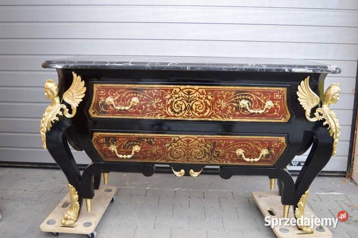 STARA KOMODA BOULLE 250 SZAFA MARMUR BRĄZ małopolskie Kraków