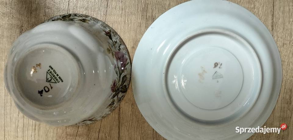 Flaczarka 300ml z talerzykiem IWONA Porcelana Stęszew