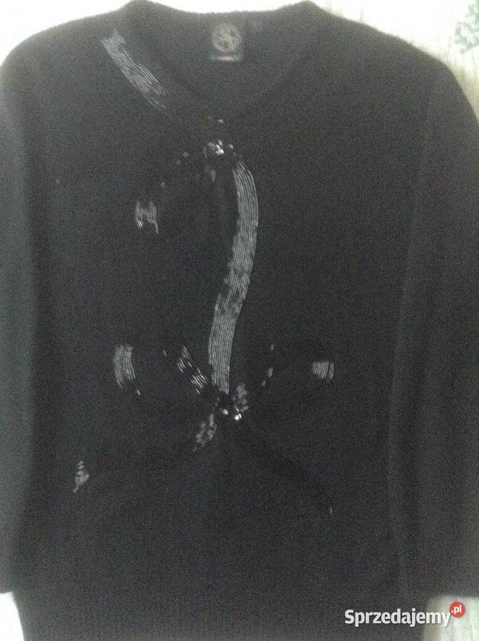 Wieczorowy sweterek damski z ozdobnym haftem L Opole sprzedam