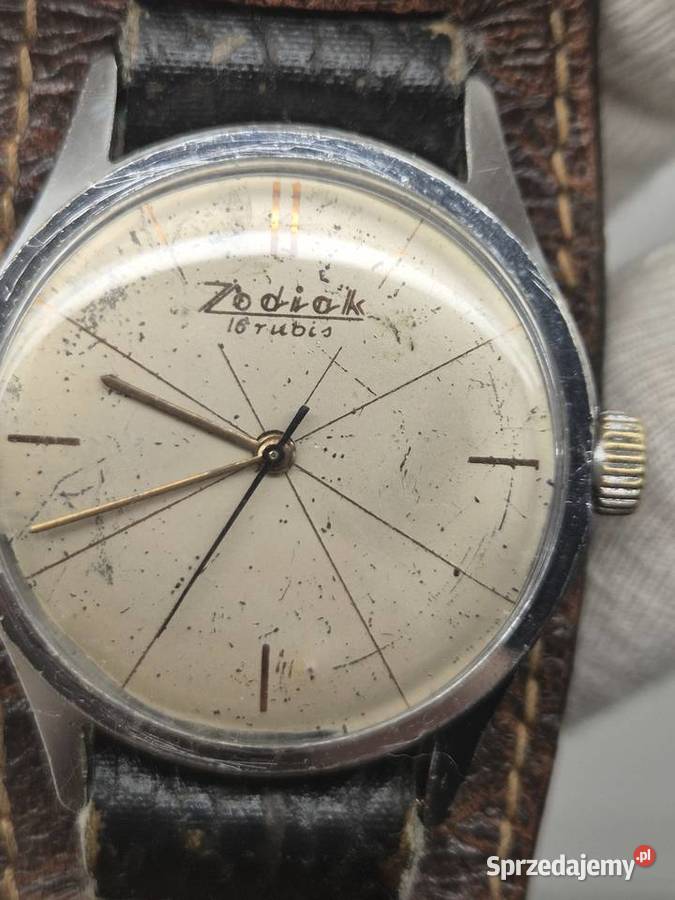Polski zegarek Zodiak vintage Chorzów sprzedam