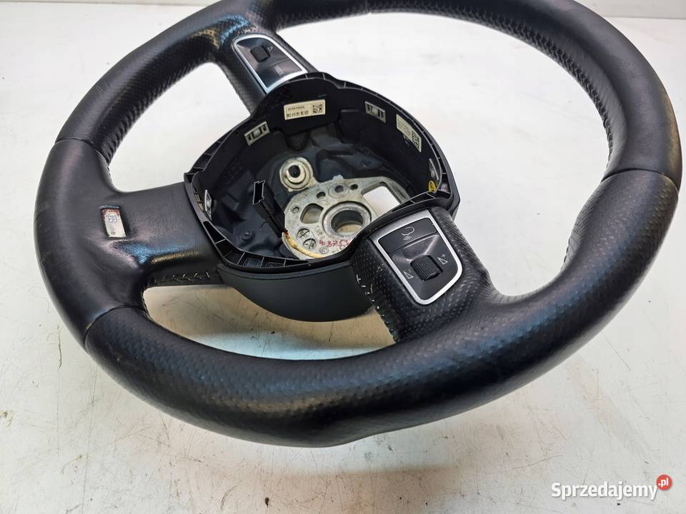 KIEROWNICA SKÓRA MULTIFUNKCJA S LINE AUDI A4 B8 Przystajń