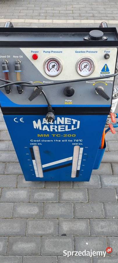 Urządzenie do wymiany dynamiczniej oleju Magneti Wierbka