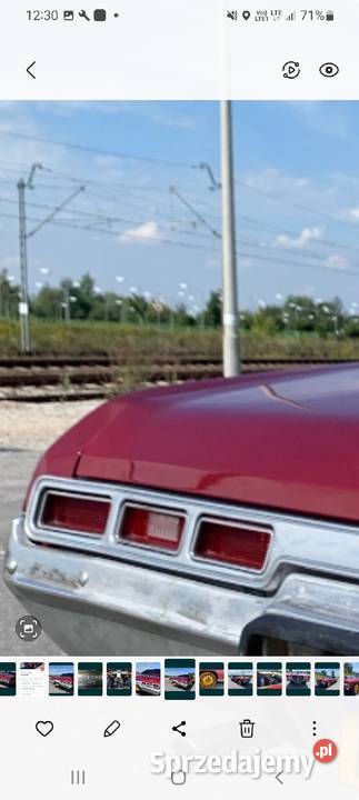 Chevy Caprice 75 Chevrolet USA Lampy Tylne Skawina