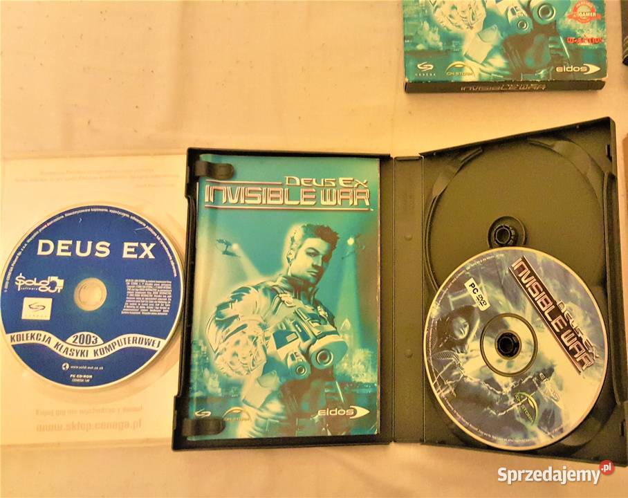 Deus Ex stan oryginalne pudełka Katowice