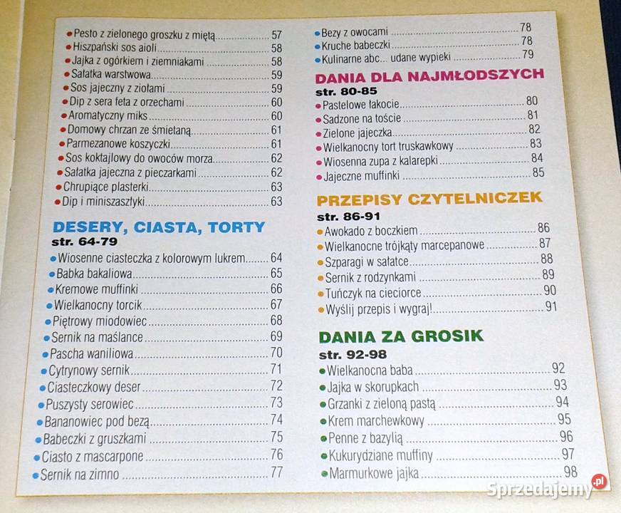 Książka kucharska Tom 79 Świat Kobiety Chełm