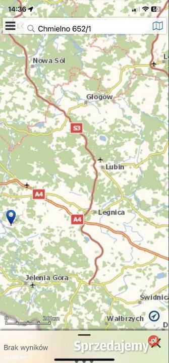 Działka budowlana Chmielno