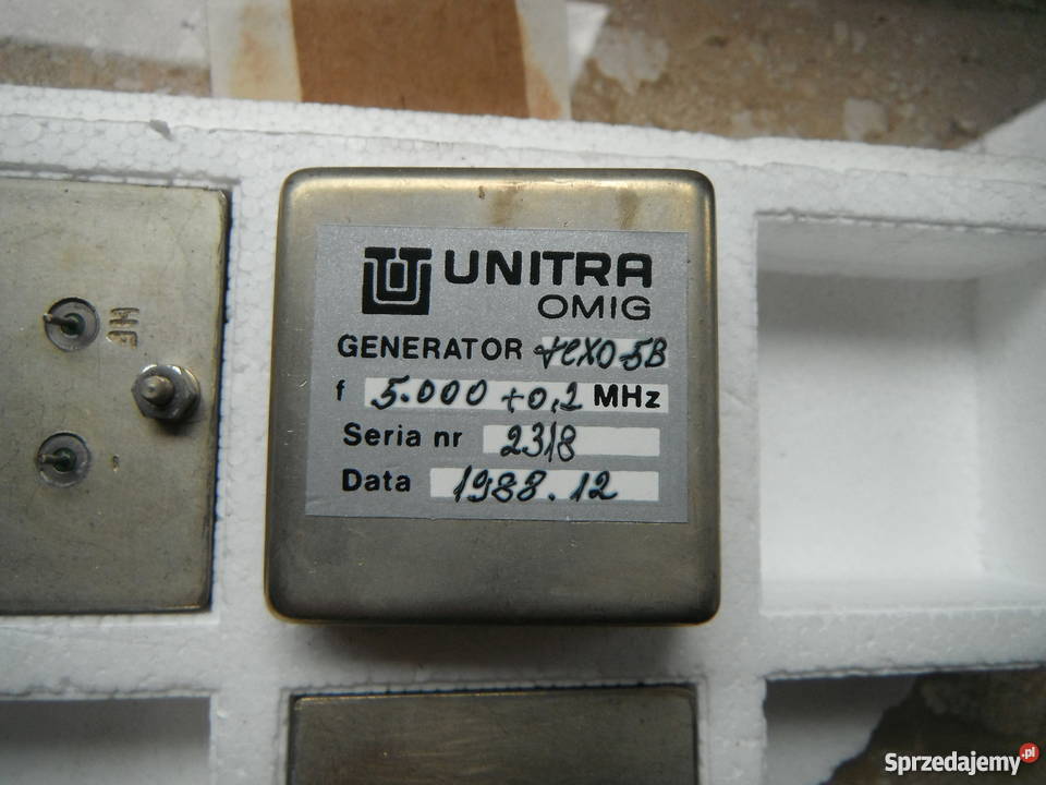 TCXO5B Generator kwarcowy 5000 MHz Unitra NOS Barak