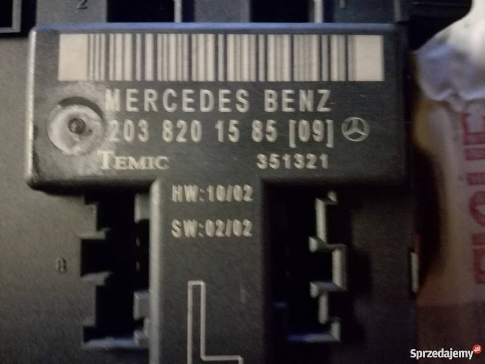 Modul drzwi Mercedes c w203 wielkopolskie Mieleszyn sprzedam