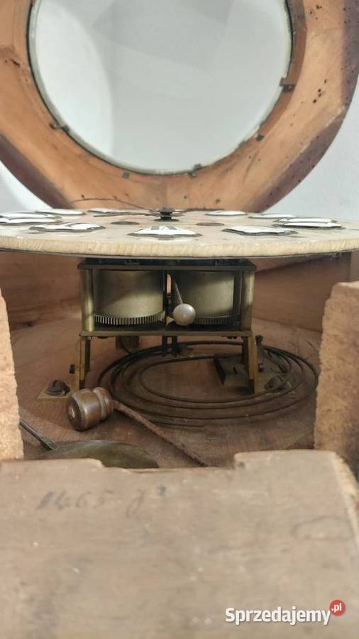 Zegar ścienny Francja przełom XIXXXw Pozostałe Krzykawa