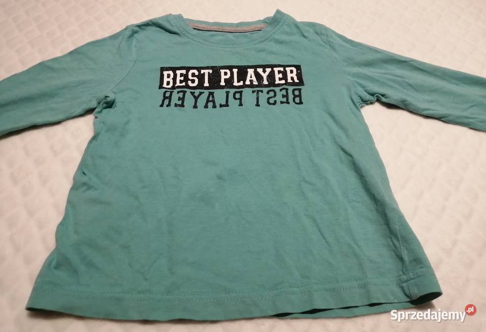 Koszulka długi rękaw Lupilu 98104 Turkusowa śląskie