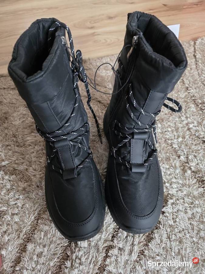 Oryginalne buty damskie Zimowe Lee Cooper czarne Białystok sprzedam