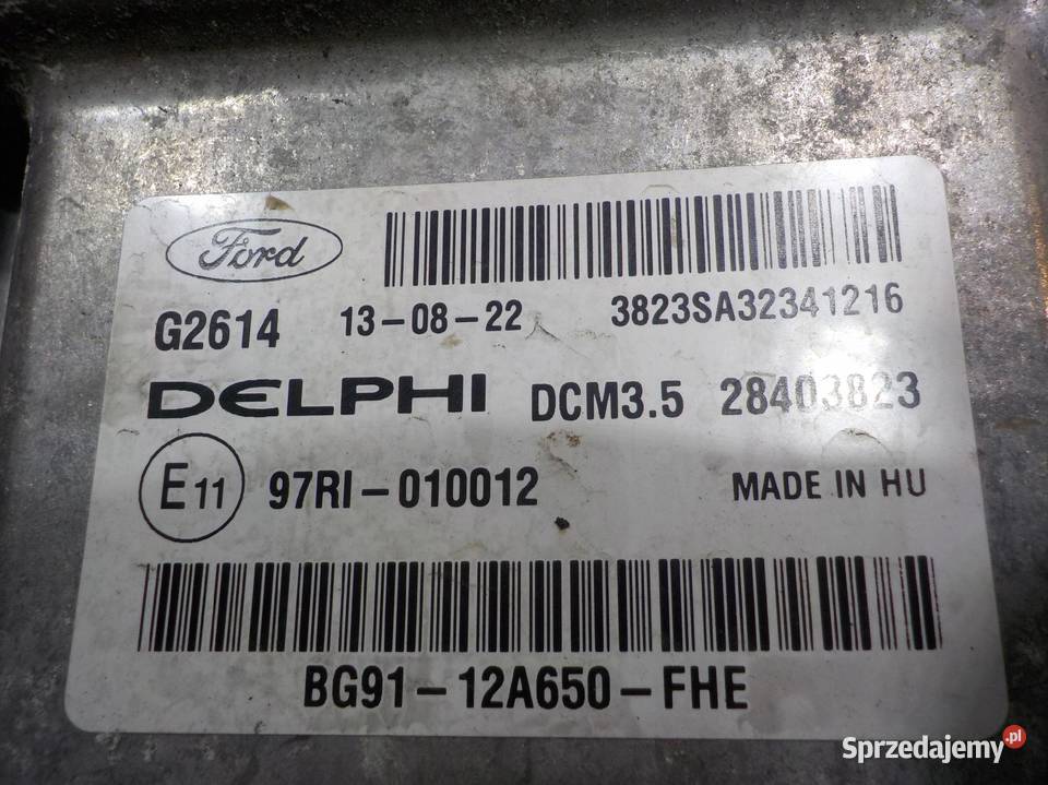 GALAXY MK3 LIFT 20 TDCI 13r sterownik komputer