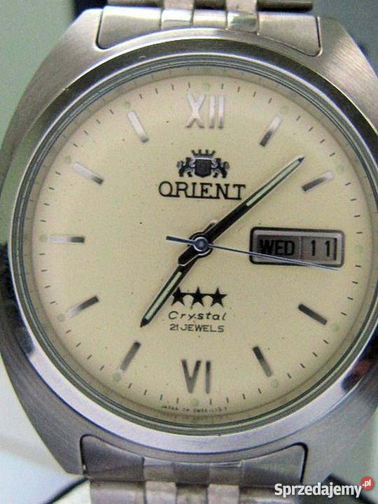 Zegarek Orient crystal 21 automatic Japan Zegarki Nysa