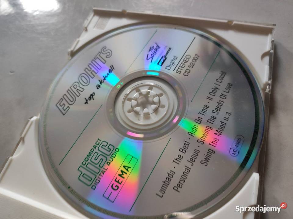 eurohits top sound muzyka płyta cd vintage