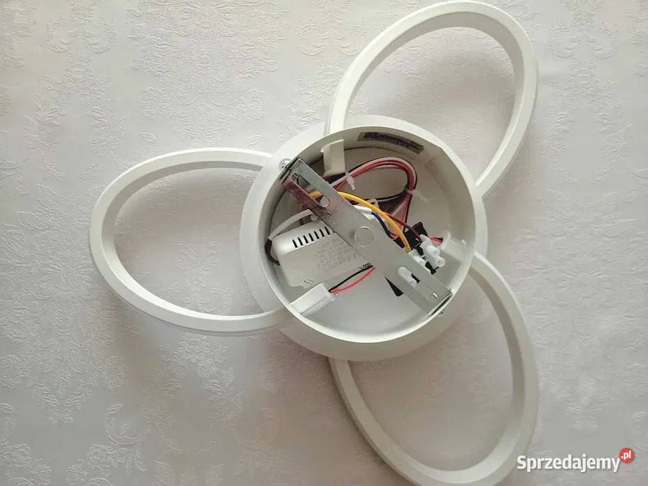 LAMPA Sufitowa LED Nowoczesna Biała Skrzyszów