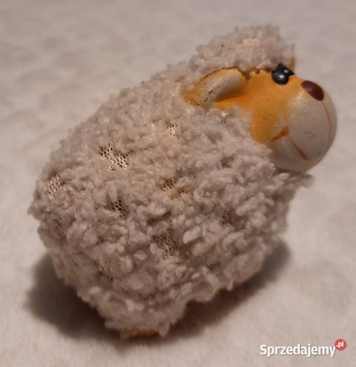 Owieczka ceramiczna 7 Zabawka figurka dekoracja Czeladź