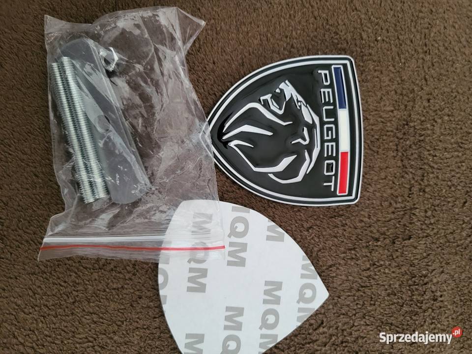 Nowe Logo PEUGEOT Nowy Wzór Premium Aluminiowe Gliwice