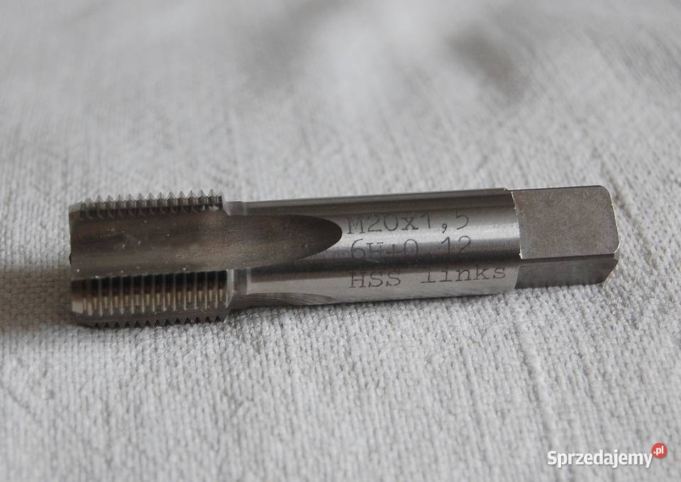 Gwintowniki Maszynowe M20x15 lubuskie Zielona Góra