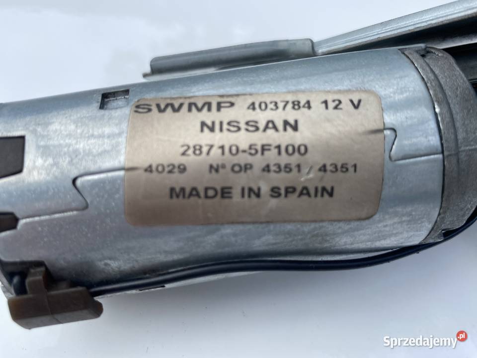 Silniczek wycieraczki tylnej Nissan Micra K11 13 osobowe Wycieraczki i spryskiwacze Jarocin sprzedam