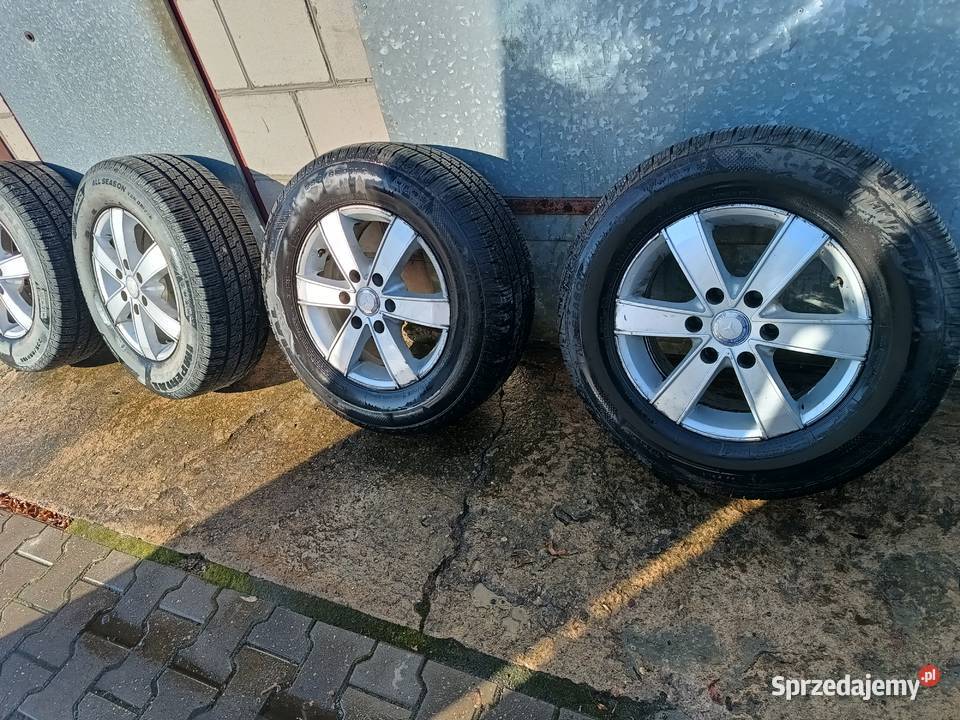 Felgi aluminiowe koła opony wielosezonowe Wołoskowola