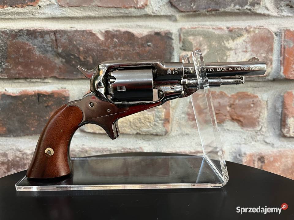 Rewolwer 1863 Remington Pocket Brass Nickel 31