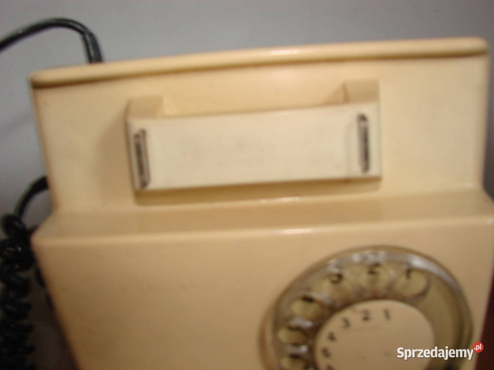 Telkom RWT Tulipan aparat telefoniczny PRL Pruszcz Gdański