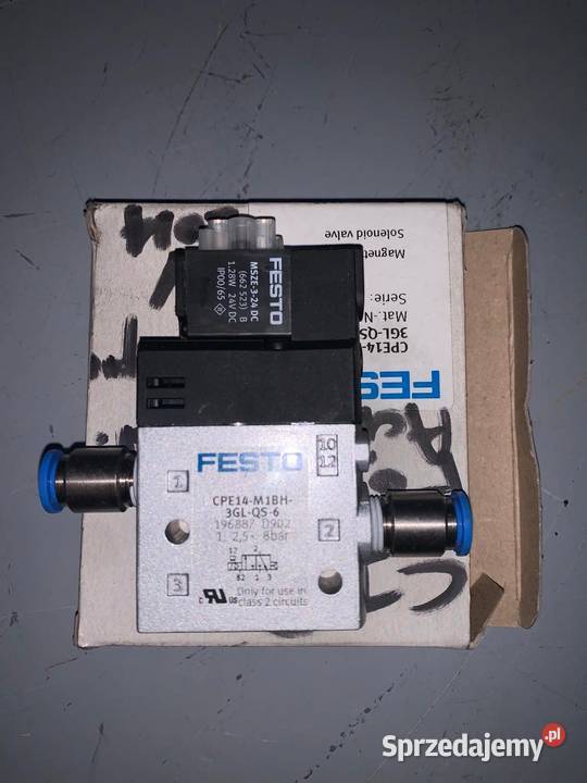 Festo CPE14M1BH3GLQS6 196887 Elektrozawór Pozostałe Biznes i Przemysł Warszawa