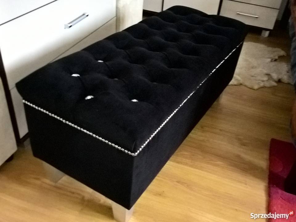 Ławka pikowana tapicerowana ćwieki 80cm Stalowa Wola