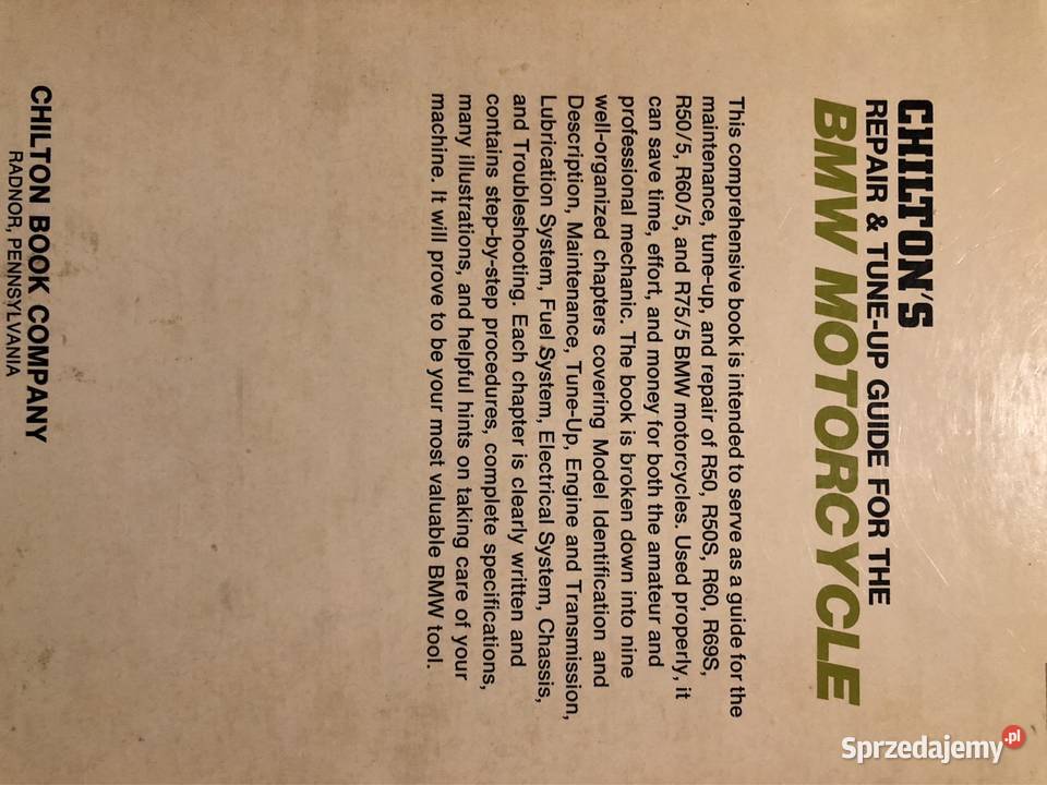 Ksiazka serwis i naprawa BMW Konstancin-Jeziorna