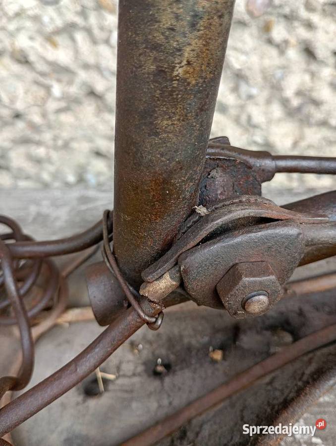 Zabytkowe siodełko Części i akcesoria Rybnik