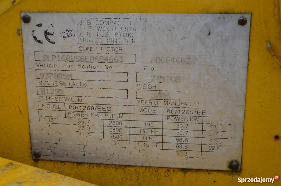 Mini Ładowarka miniładowarka JCB ROBOT 2006r Maszyny budowlane i rolnicze Złoczew