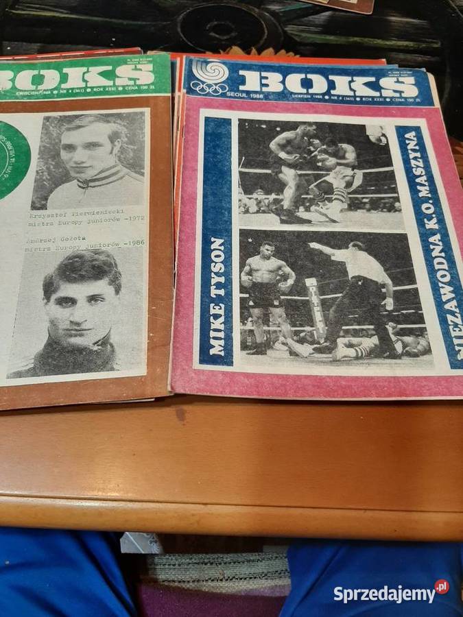 Miesięcznik Boks 19781989 Brodnica