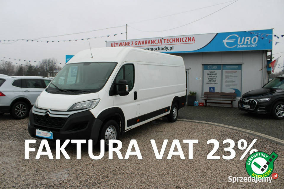 Citroen Jumper L4H2 140 Fvat Vat1 Gwarancja ABS