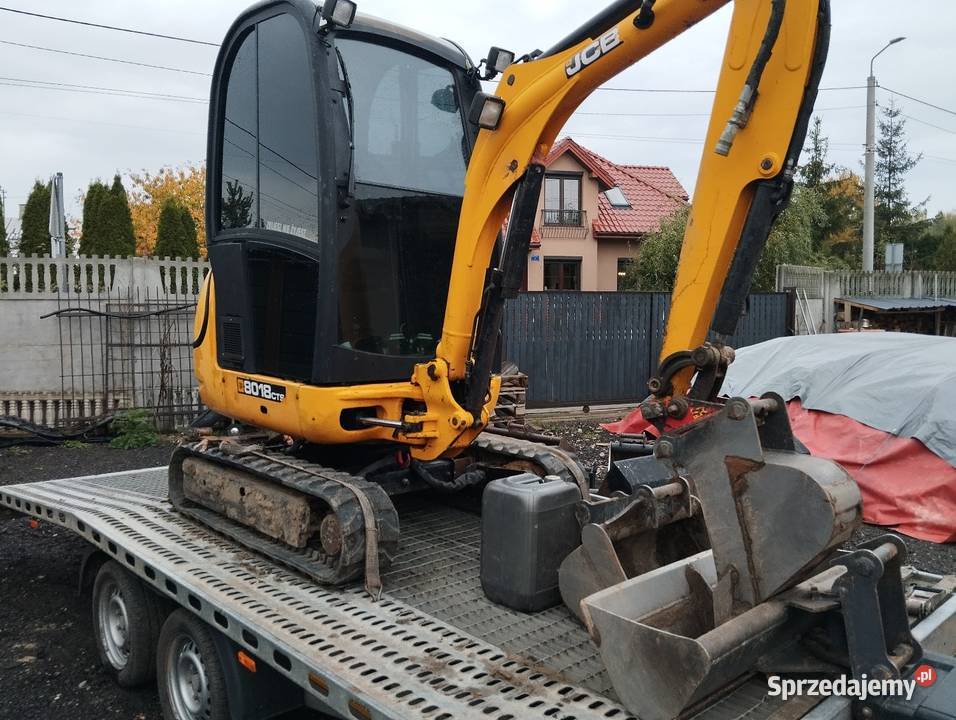 Sprzedam minikoparke JCB 8018 Grodzisk Mazowiecki