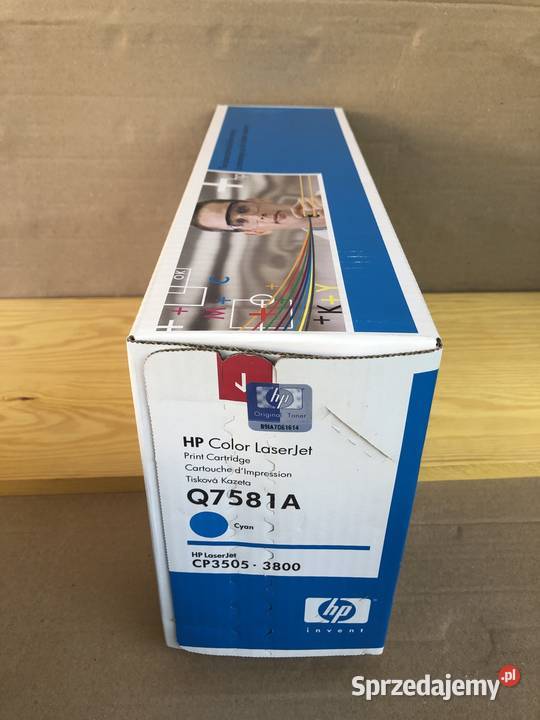 Toner HP 503A NOWY LaserJet 3800 3505 Cyan HP