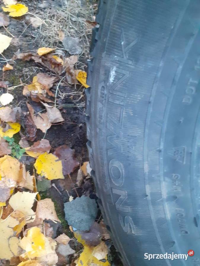 Opony zimowe pojedynki 15 C Świecie sprzedam