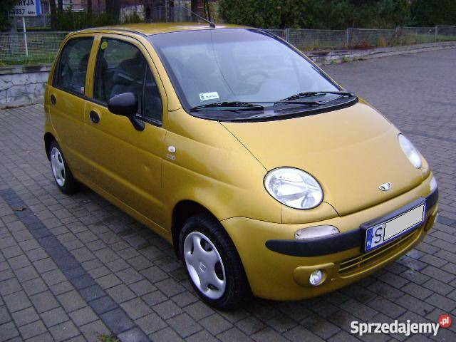 Daewoo Matiz TOP Wspomaganie Tania jazda gaz LPG lakier metallic Wojkowice