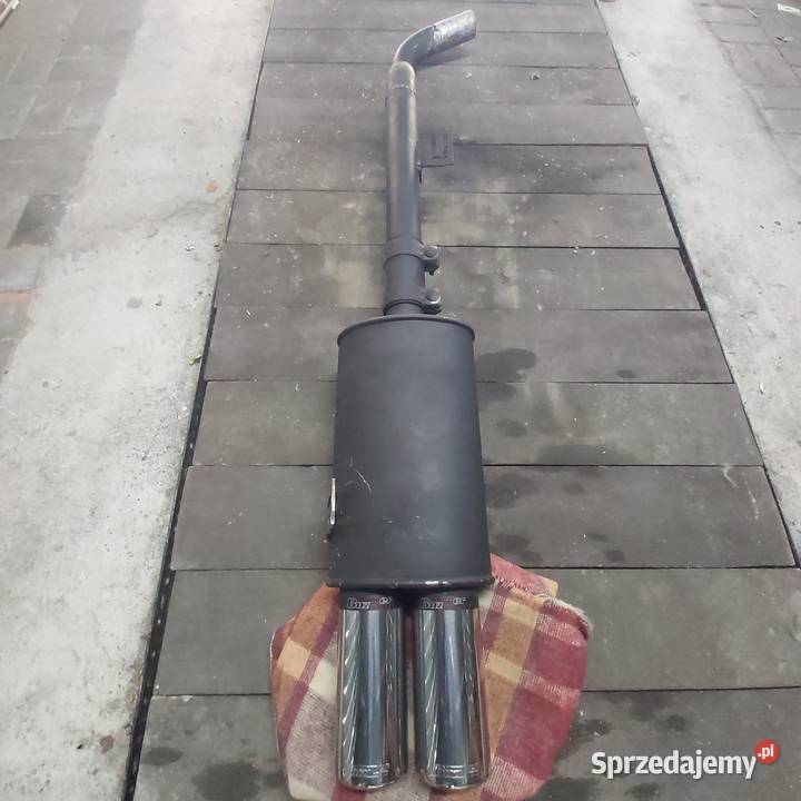 Tlumik koncowy sportowy buzzer 2x80 golf 4 Szprotawa